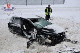 Wypadek na krajowej 19 w Polichnie. Nie żyje 26-latek