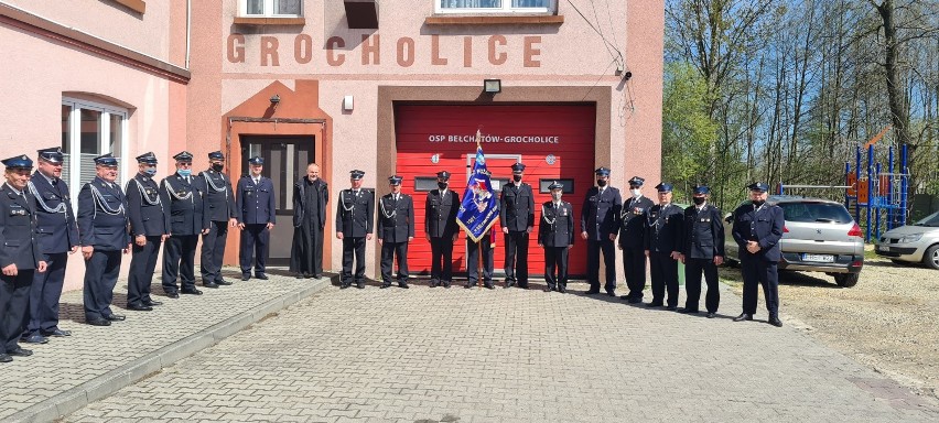 Strażacy z OSP Grocholice uczcili Dzień Strażaka 2021