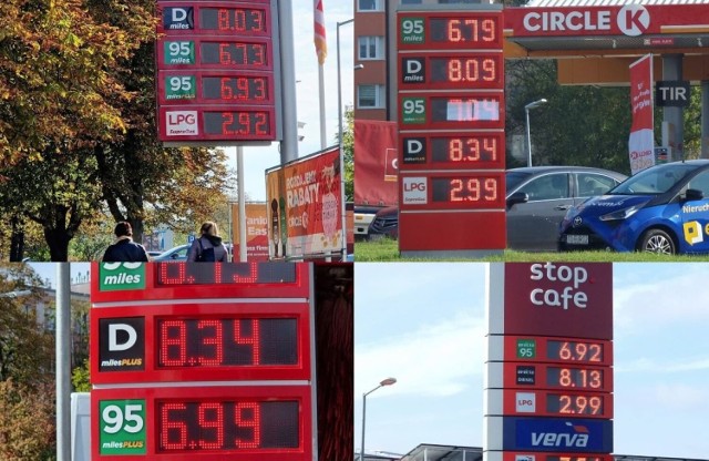 Zobaczcie na kolejnych zdjęciach ceny na kieleckich stacjach paliw we wtorek 11 października. Gdzie jest najtaniej, a gdzie najdrożej?