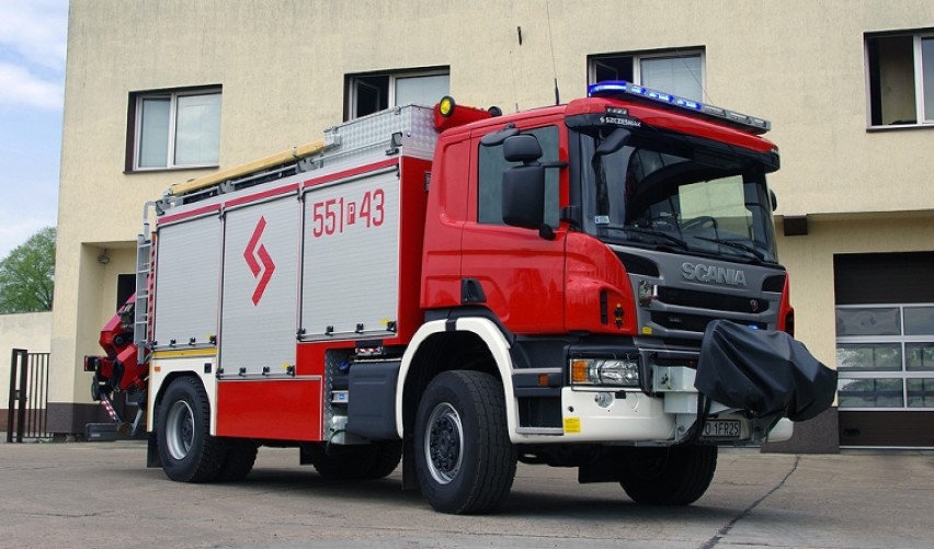 Nowa strażacka Scania w JRG nr 1