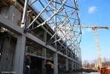 Budowa stadionu Górnika Zabrze: Elewacja zewnętrzna [ZDJĘCIA]