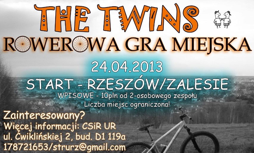The Twins, czyli rowerowa gra miejska w Rzeszowie