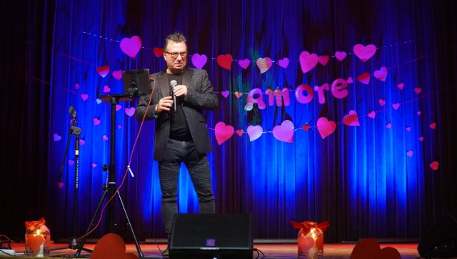 Andrea Lattari w Hajnówce zaśpiewał najpiękniejsze piosenki o miłości