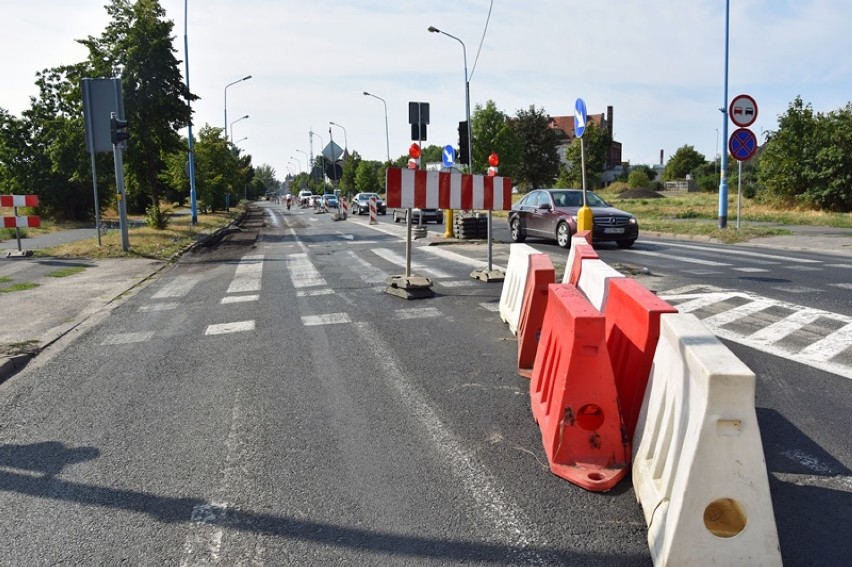 Remont ulicy Leszczyńskiej, są utrudnienia w ruchu [ZDJĘCIA