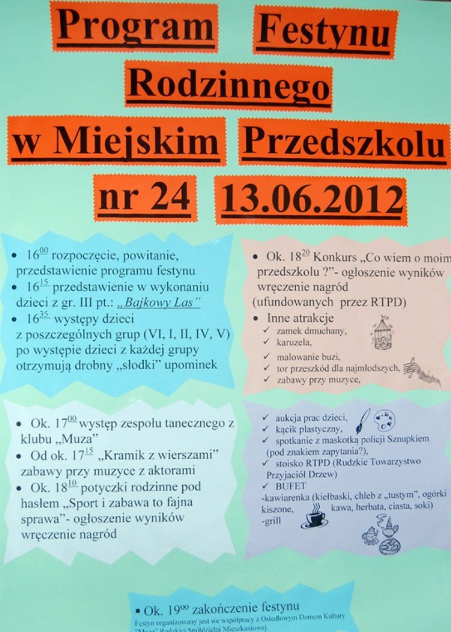 Plakat MP 24 w Rudzie Śląskiej