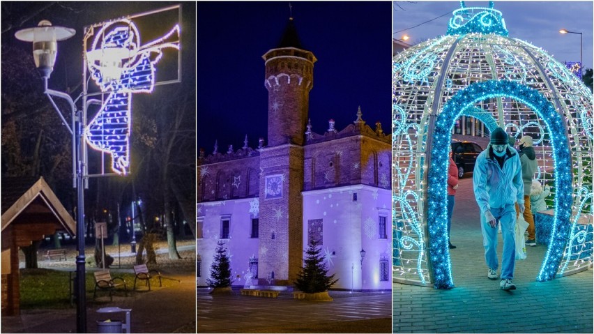 Tak wyglądały świąteczne iluminacje w Tarnowie rok temu. W...