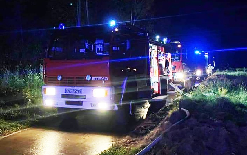 Nocą wybuchł kolejny pożar w dolinie Popradu choć sprawca wczśniejszcyh podpaleń jest w areszcie