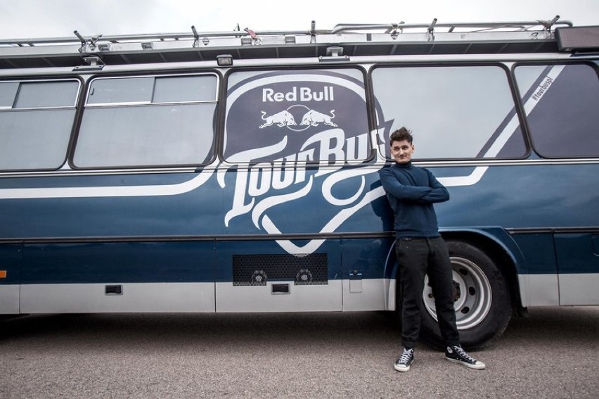 Częstochowa: Red Bull Tour Bus: Dawid Podsiadło już jutro wystąpi w naszym mieście [ZDJĘCIA,FILMY]