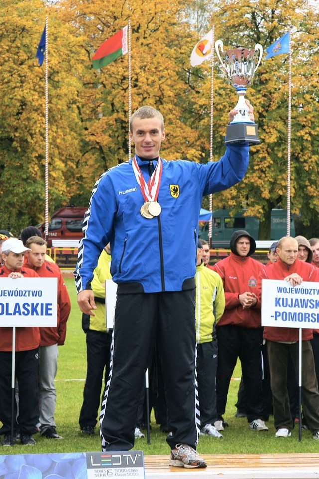 Mirosław Cyrson - najlepszy w sportach pożarniczych