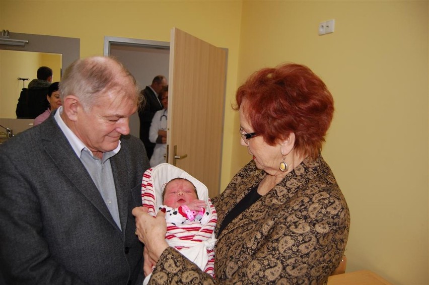 Pierwsze dzieci narodzone w Nowy Rok 2014 - Dominika, Igor, Franciszek i Michał