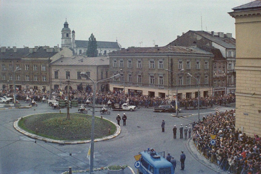 Jan Paweł II na rondzie Łokietka