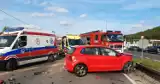 Reda: Zderzenie 2 samochodów, 5 osób rannych 20.05.2022 r. Na miejscu lądował śmigłowiec ratowniczy!