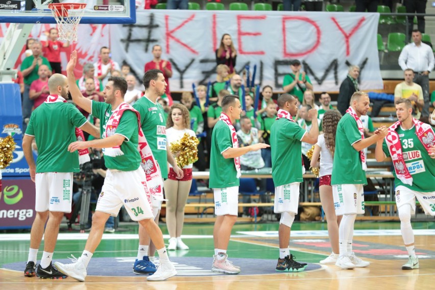 Koszykarze Stelmetu Enei BC Zielona Góra zagrali z Arką...