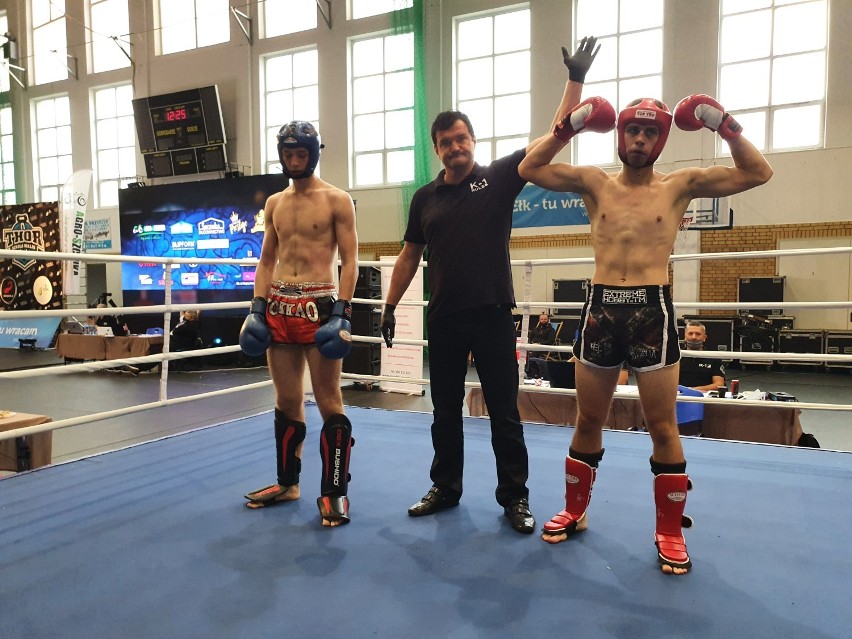 Kartuzy: Kacper Śleszyński i Armin Wilczewski z tytułami Mistrza Polski w Kickboxingu K1