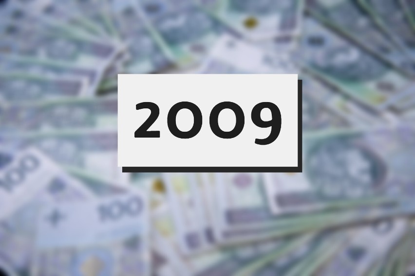 2009 - 11 osób z dochodem powyżej miliona złotych w powiecie...