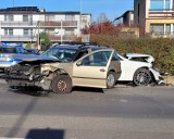 Chodzież: kolizja na skrzyżowaniu ulic Dąbrowskiej i Ksyckiego