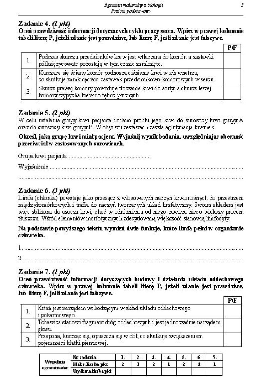 Matura 2014. Biologia poziom podstawowy