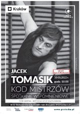Kraków. Teatr Groteska wspomina Jacka Tomasika. Spotkanie podczas majowego Kodu Mistrzów