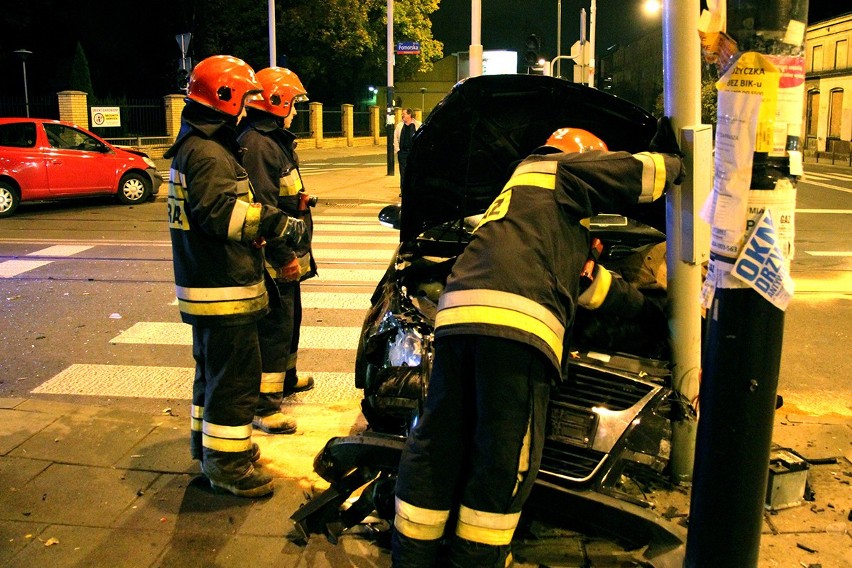 Dwoje dzieci poszkodowanych w wypadku na Pomorskiej