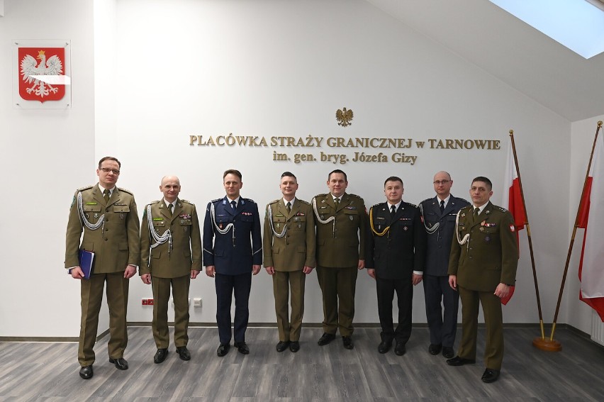 3 lutego w komendzie SG w Tarnowie odbyło się uroczyste...