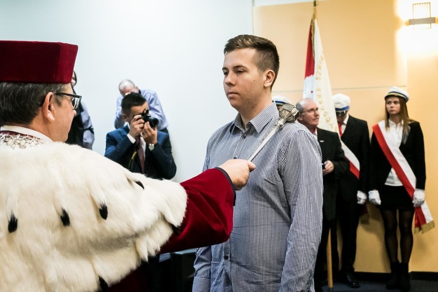 Na początku uroczystości odśpiewano Gaude Mater Polonia oraz...