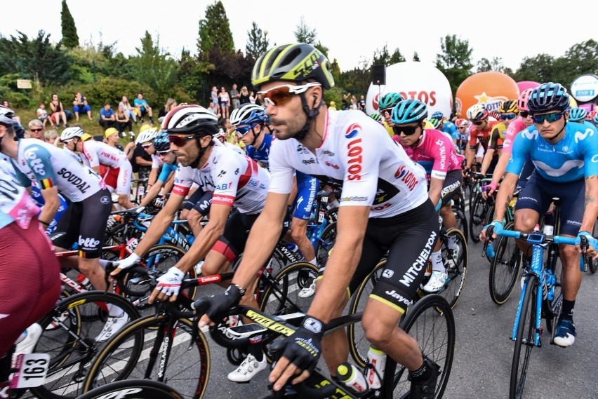 Uczestnicy Tour de Pologne przejadą przez spory kawałek...