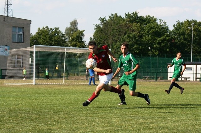 Łukasz Skolasiński - jeden z najlepszych piłkarzy Warty - był w sobotę mało widoczny