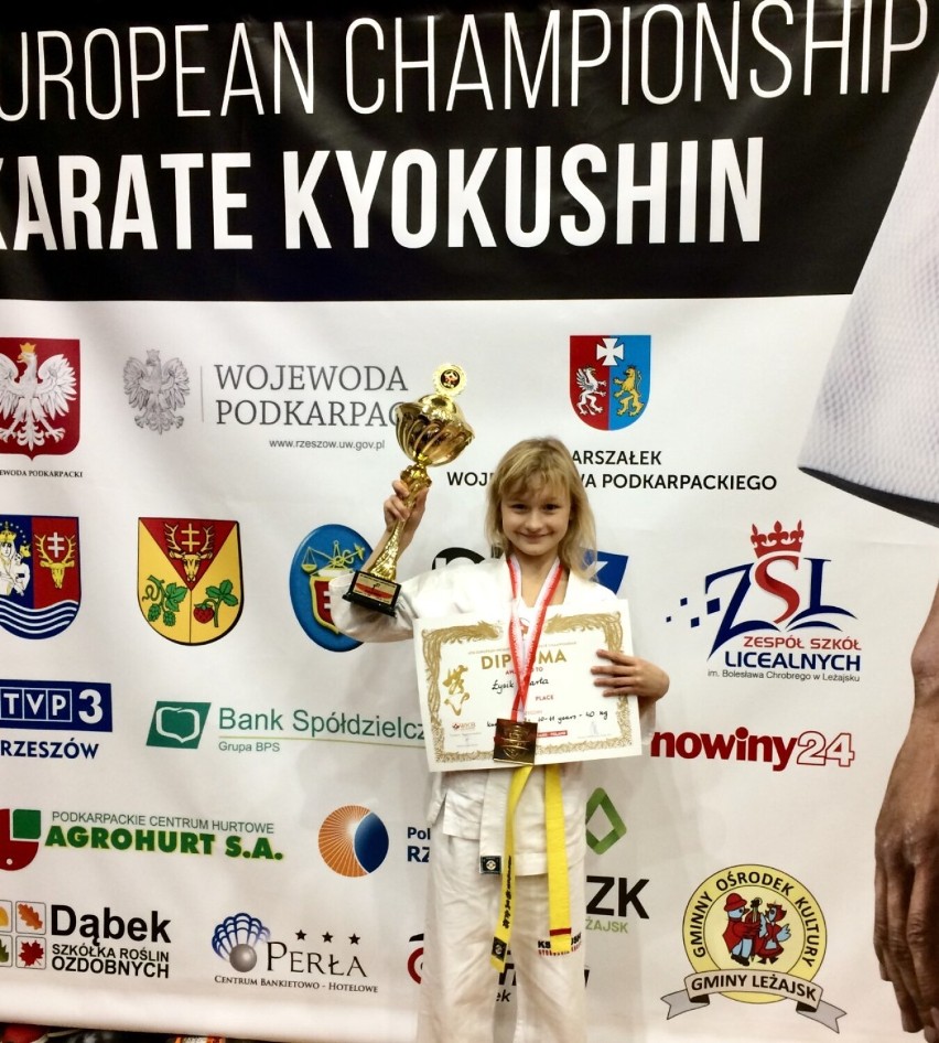 Mamy mistrzynie i wicemistrza Europy w karate z KSW BUSHI Radomsko [ZDJĘCIA]