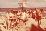 Wakacje chodzieżaków nad morzem w 1986 roku, na zdjęciach Zenona Prusaka
