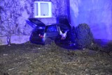 UWAGA! Wypadek w Przysiece Polskiej. Auto wjechało w dom [FOTO]