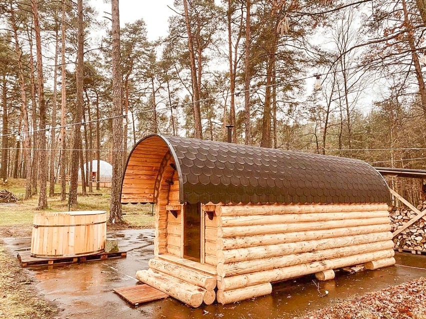 Leśne SPA w Planeta Glamping. Wyjątkowe miejsce na odpoczynek pod Warszawą 