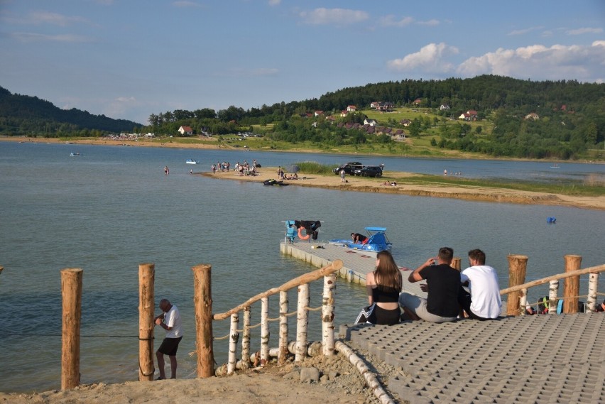 Jezioro Mucharskie. Lato 2022