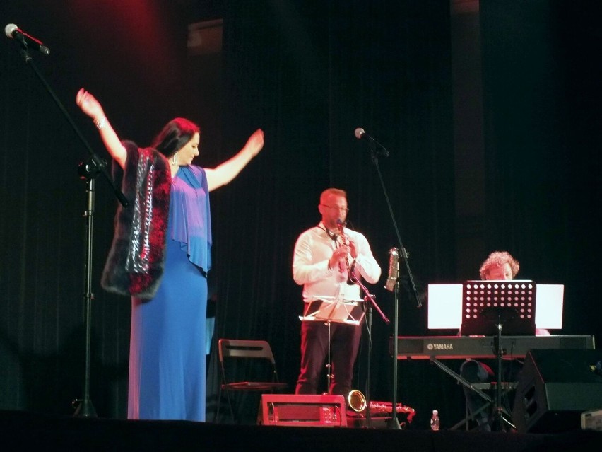 Anna Maria Adamiak podczas koncertu w Sali widowiskowej...