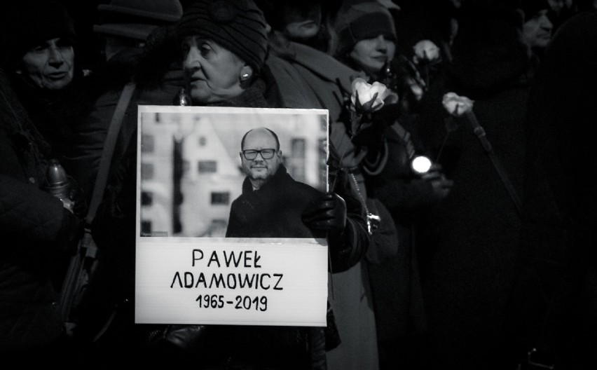 Spotkanie ku czci Pawła Adamowicza w Stargardzie w obiektywie Marcina Karczewskiego 