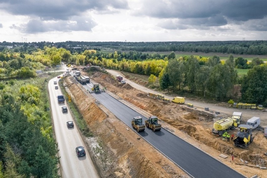 Budowa autostrady A1, wrzesień 2019