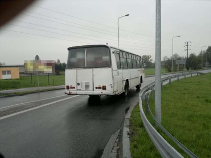 Kalisz: Pijany kierowca autobusu PKS wiózł pasażerów
