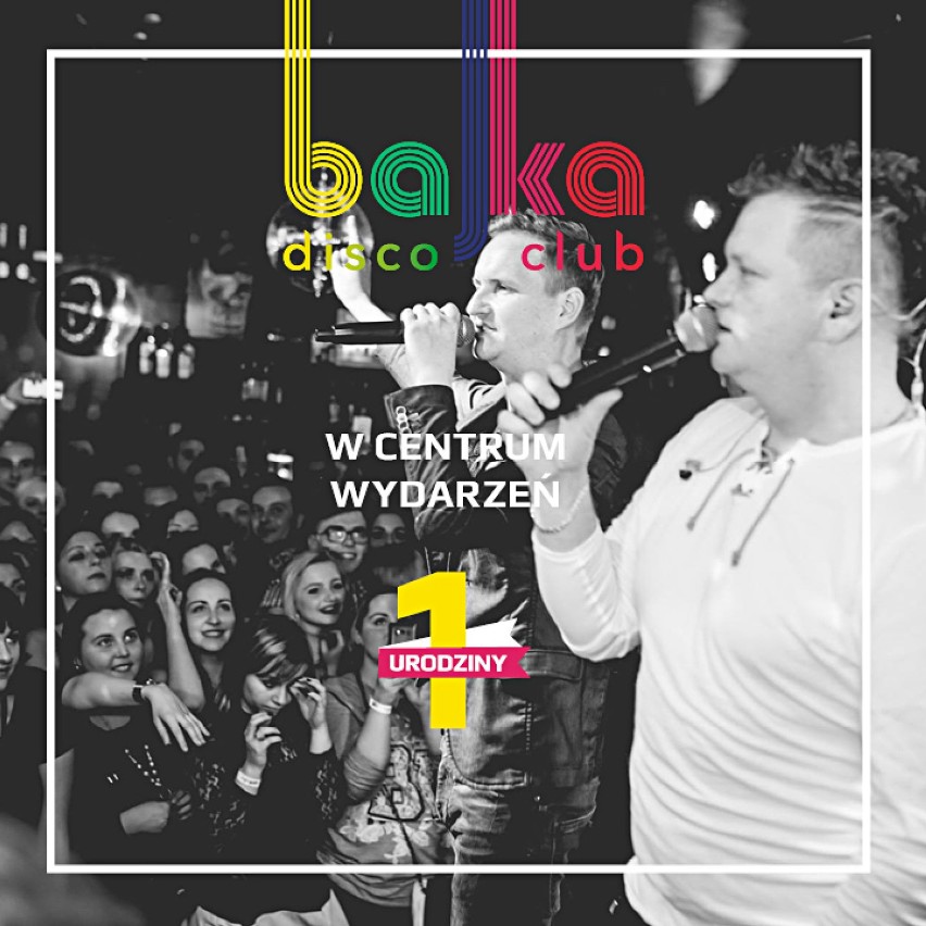 Bajka Disco Club w Łodzi świętuje pierwsze urodziny. Mamy dla Was zaproszenia!
