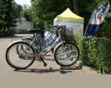 Na Golęcinie otwarto bezpłatną wypożyczalnię rowerów