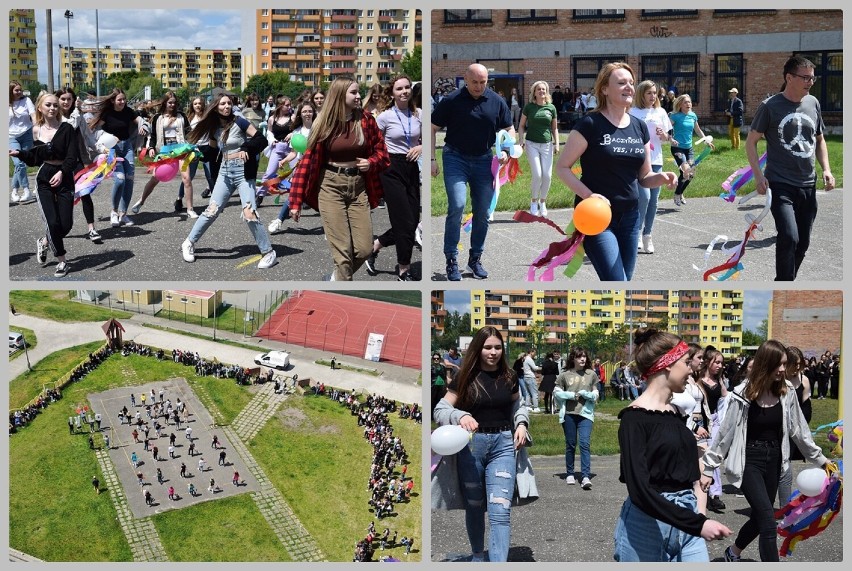 Jerusalema Dance w wykonaniu nauczycieli i uczniów IV LO im....