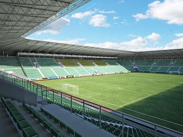 Stadion GKS-u Tychy [WIZUALIZACJE]. Zobacz projekt stadionu!