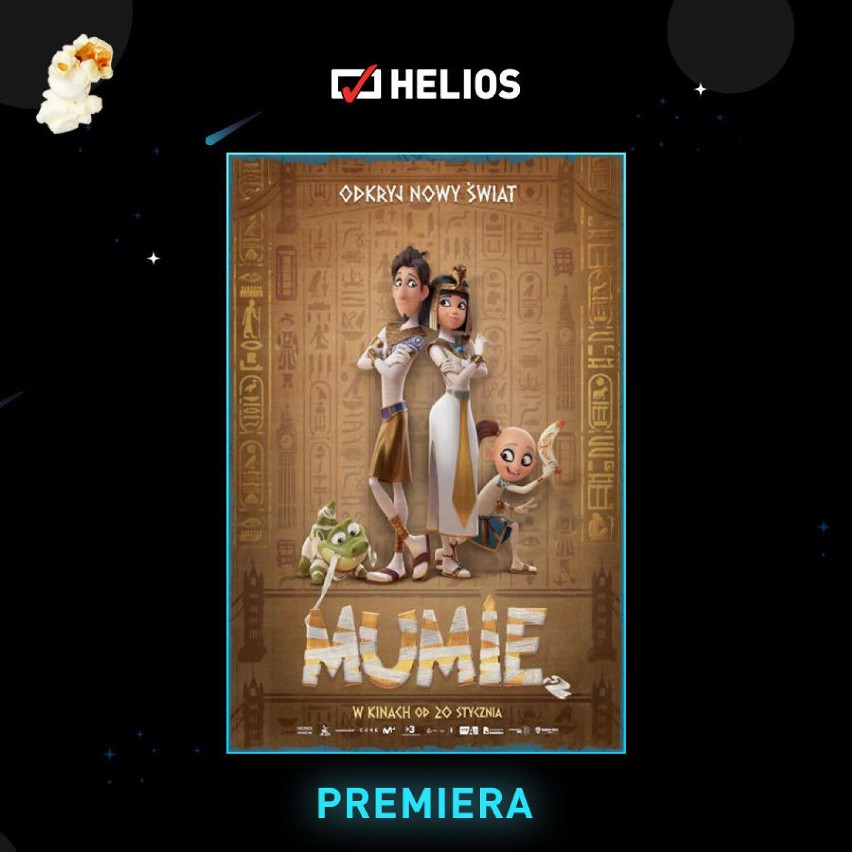 Kino Helios zaprasza małych i dużych! Światowe premiery i emocje na najwyższym poziomie