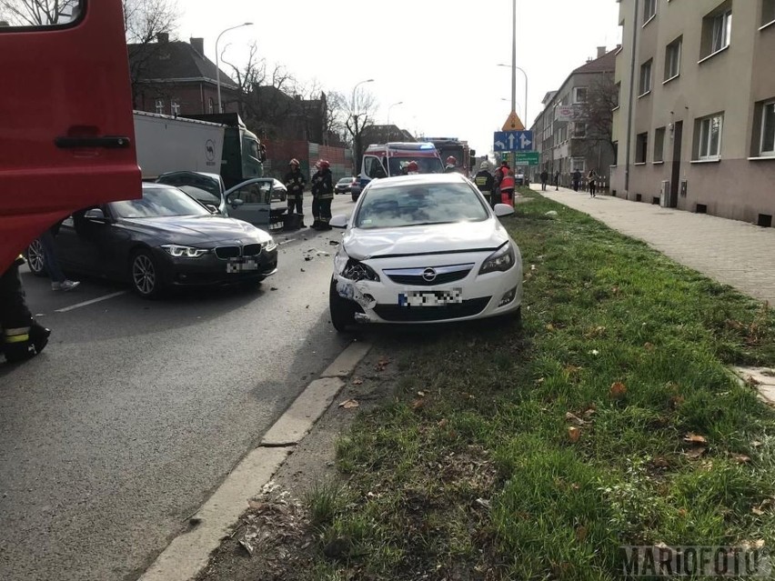 W środę przed południem na ulicy Plebiscytowej w Opolu...