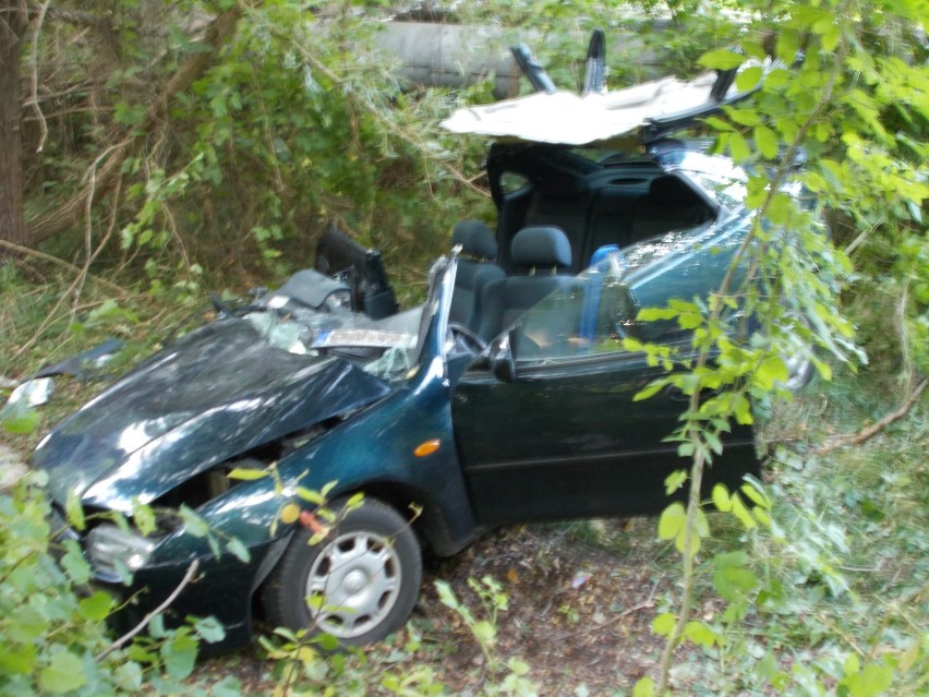 Wypadek w Koninie na ul. Wieruszewskiej