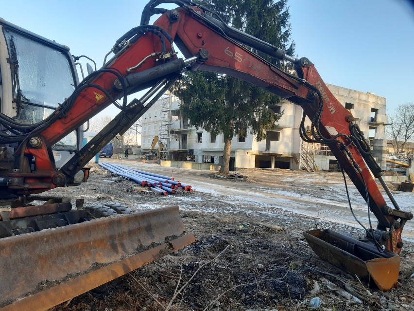 Przy Chopina stoi już drugi blok. W Goleniowie przybywa mieszkań