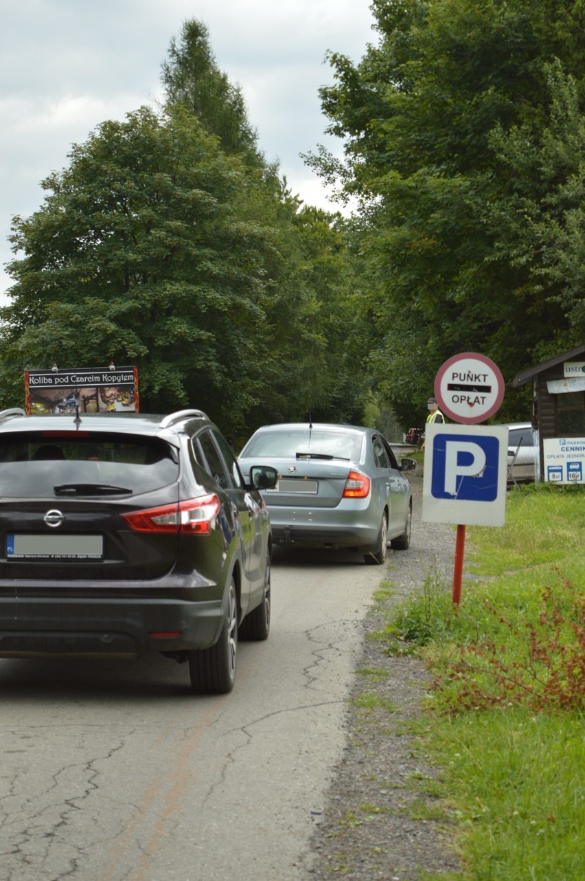 Miejsce poboru opłat na Równicy.