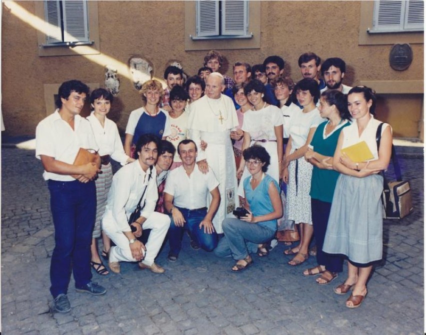 Spotkania mieszkańców powiatu grodziskiego z Papieżem Janem Pawłem II