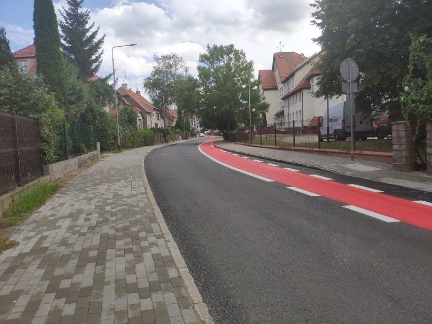 Remont ulicy Wspólnej w Elblągu zakończony. Wykonano tam nową nawierzchnię oraz przebudowano chodniki