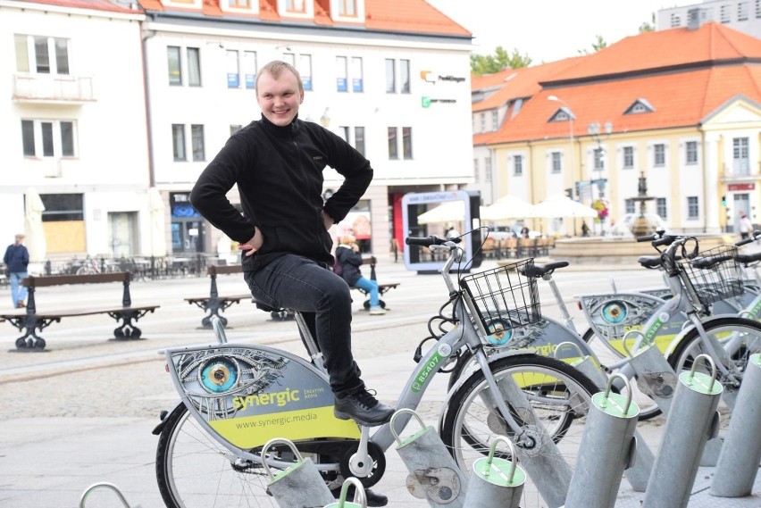 Maciej Nowosadko bardzo często korzysta z BiKeR-ów. - Nawet...