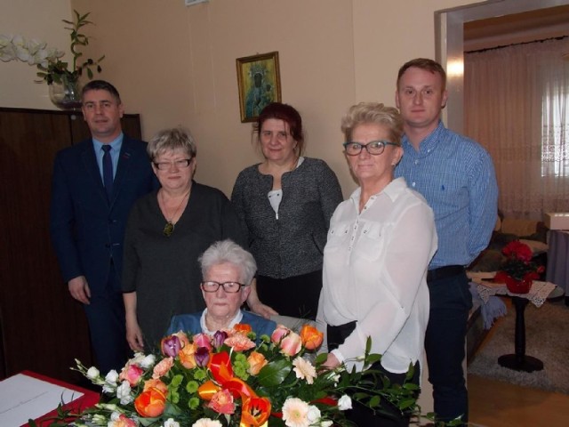 Pani Helena Gieszczyńska świętowała 100. urodziny