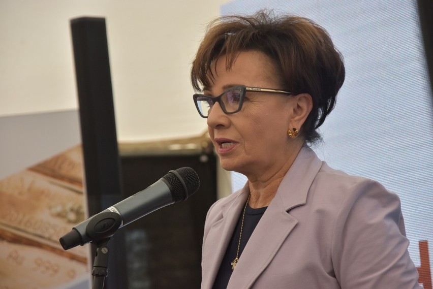 Marszałek Elżbieta Witek gratulowała udanej inwestycji